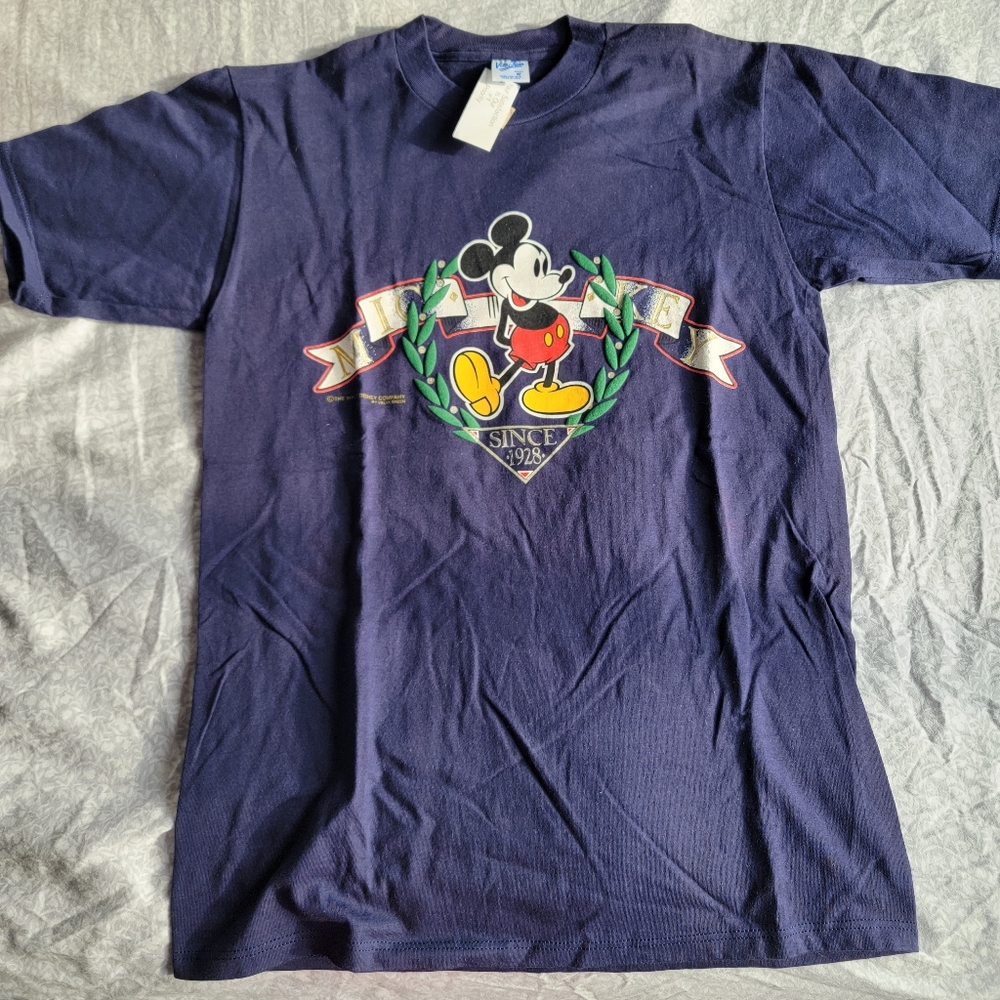 New Old Stock! Vintage 1990s Disney Mickey Mouse T-shirt (Unisex)